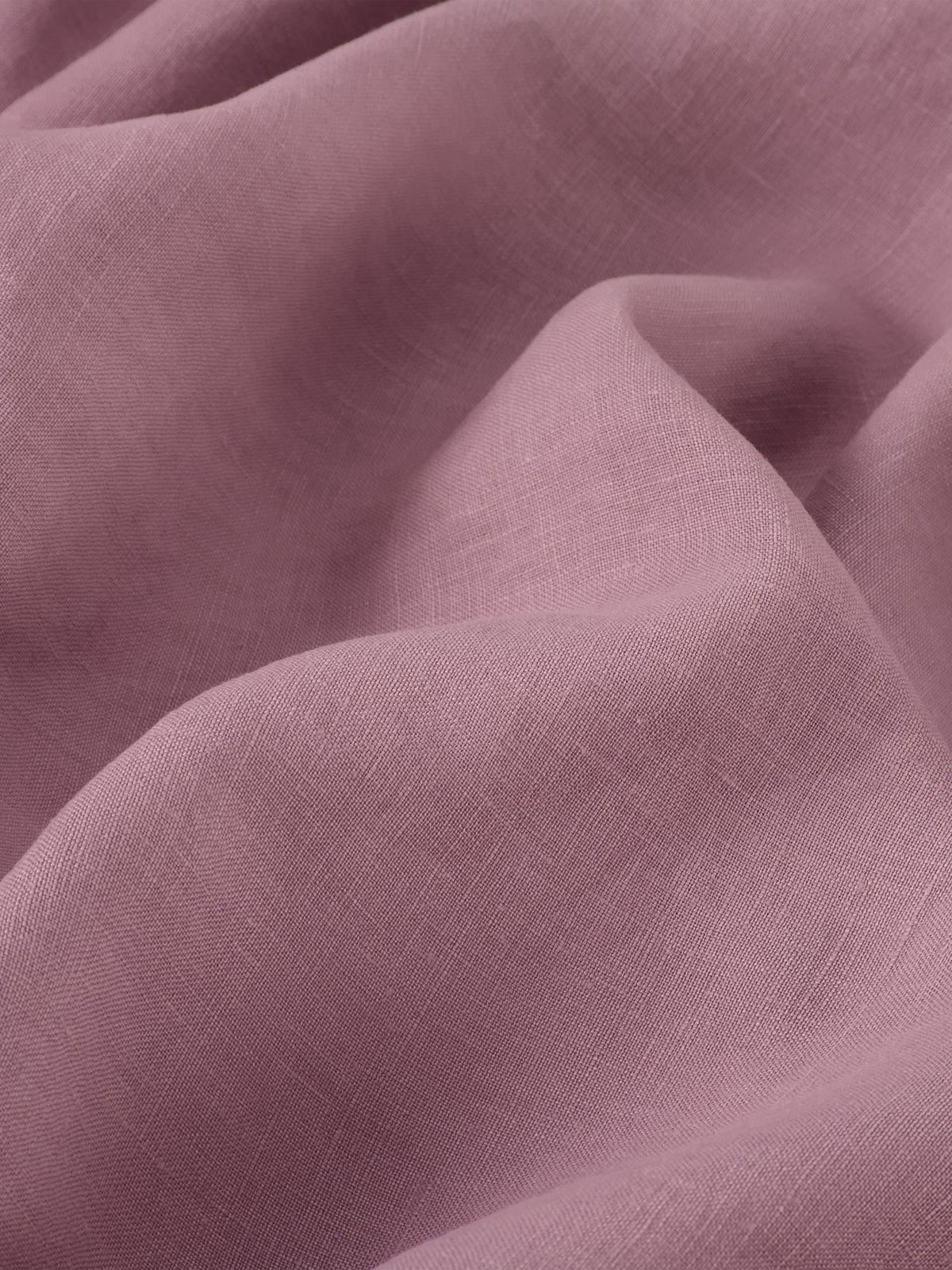 Raspberry 100% Linen Fitted Sheet