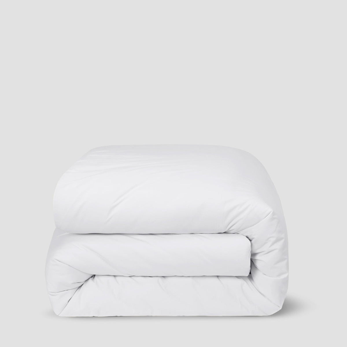 White Washed Cotton Percale Duvet Cover